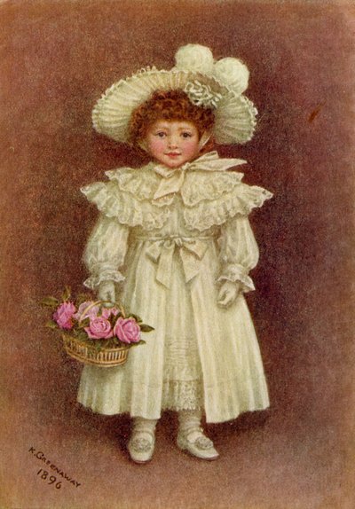 Vera Evelyn Samuel, 1896 von Kate Greenaway von Kate Greenaway